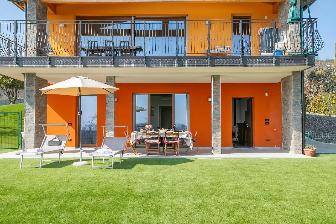 Villa Teresa Apt Lake Garda View - Happy Rentals Soiano Del Lago