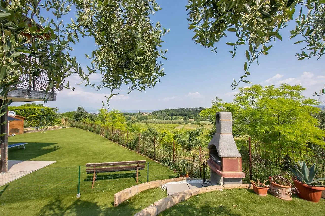 Villa Teresa Apt Lake Garda View - Happy Rentals Soiano Del Lago Italien