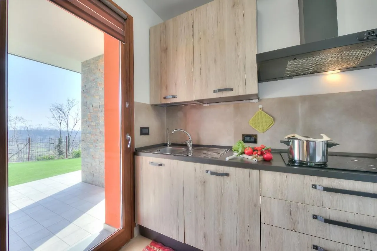 Villa Teresa Apt Lake Garda View - Happy Rentals Soiano Del Lago