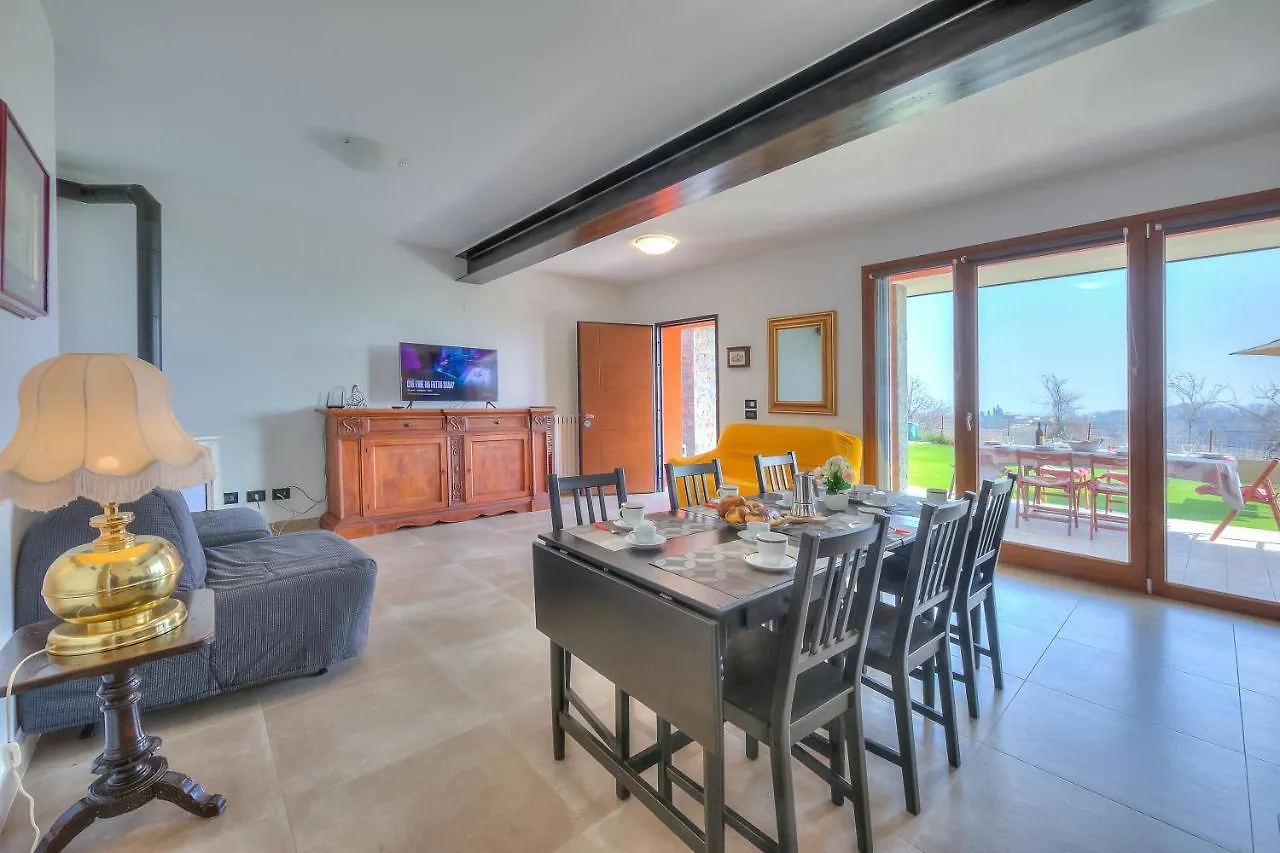 Villa Teresa Apt Lake Garda View - Happy Rentals Soiano Del Lago